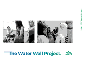 The Water Well Project Annual Report 2017