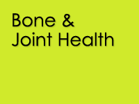 Spectrum Italian Elderly Group- Bone and Joint Health